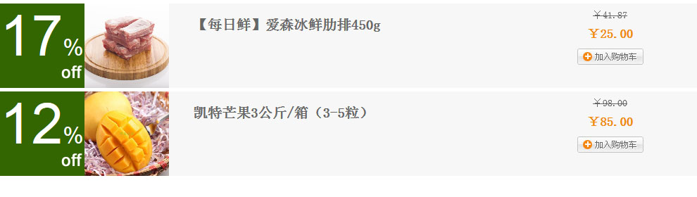 ecshop模板中部